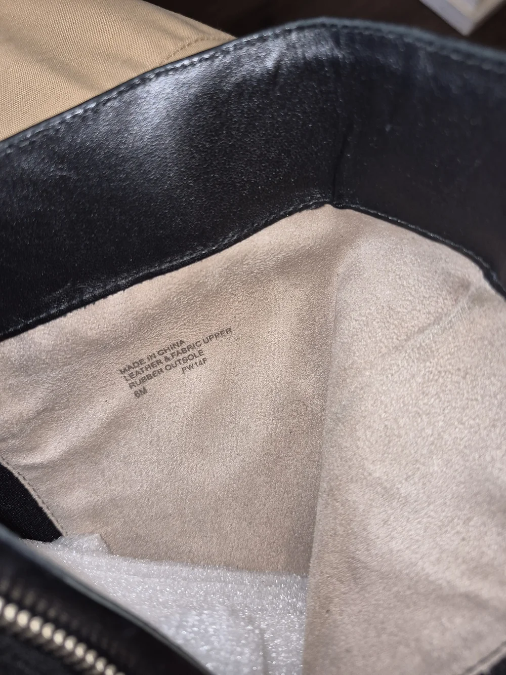 Michael Kors Black Over-the-Knee Leather & Stretch Boots Size 6